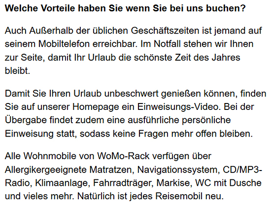 Luxus Wohnmobil & Wohnwagenvermietung in  Spaichingen